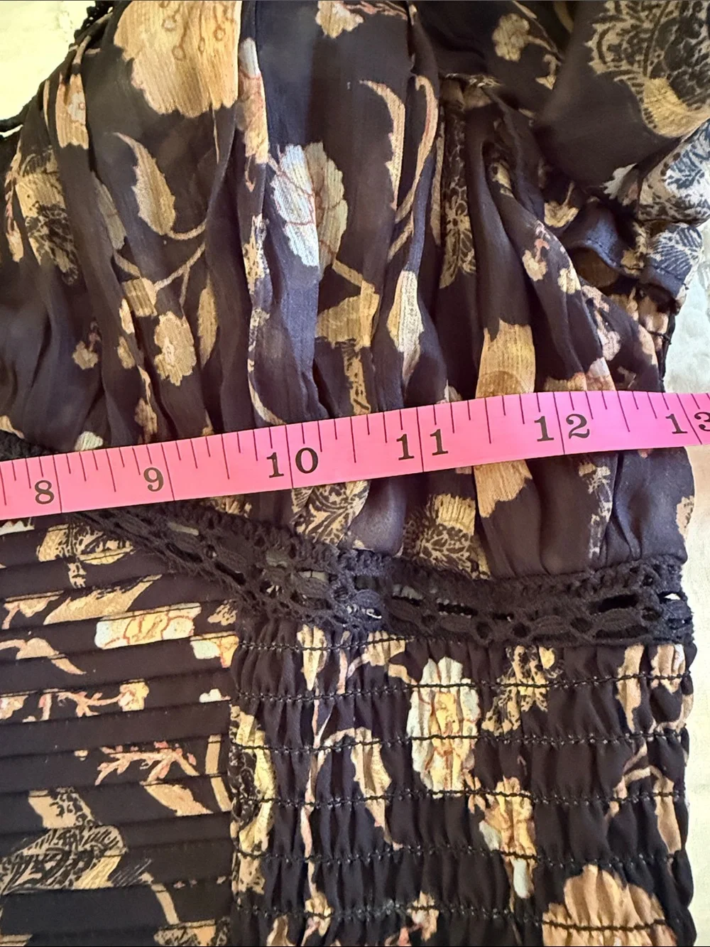 Free People Brunch Date Bodysuit in black combo size XS NWT